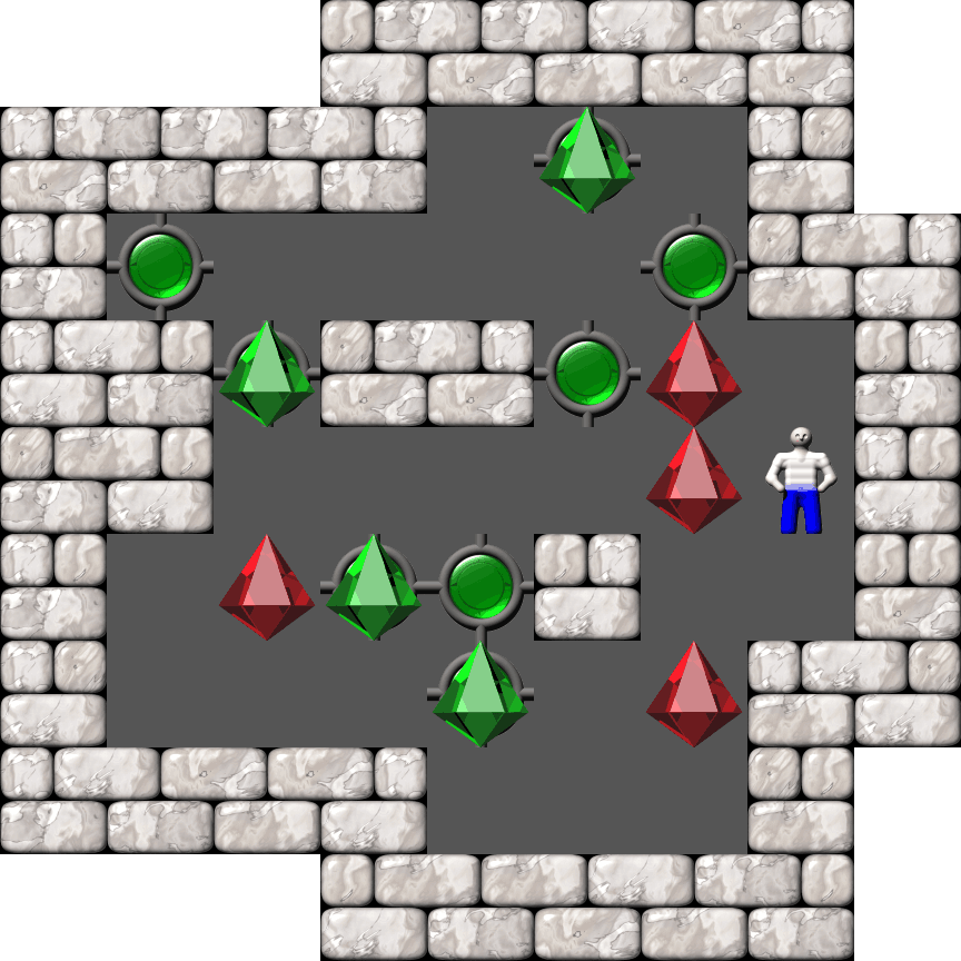 Sokoban Ionic Catalysts level 1087